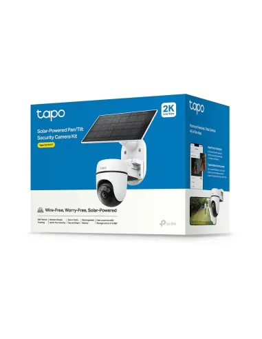 TP-Link Solar-Powered Pan/Tilt Wi-Fi Security Camera Kit | Tapo C610 KIT
