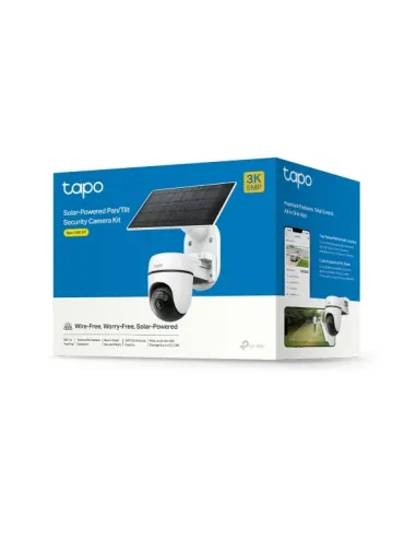 TP-Link Solar-Powered Pan/Tilt Wi-Fi Security Camera Kit | Tapo C630 KIT
